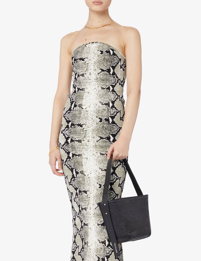 rinascente Trussardi Borsa a secchiello in rafia Organic