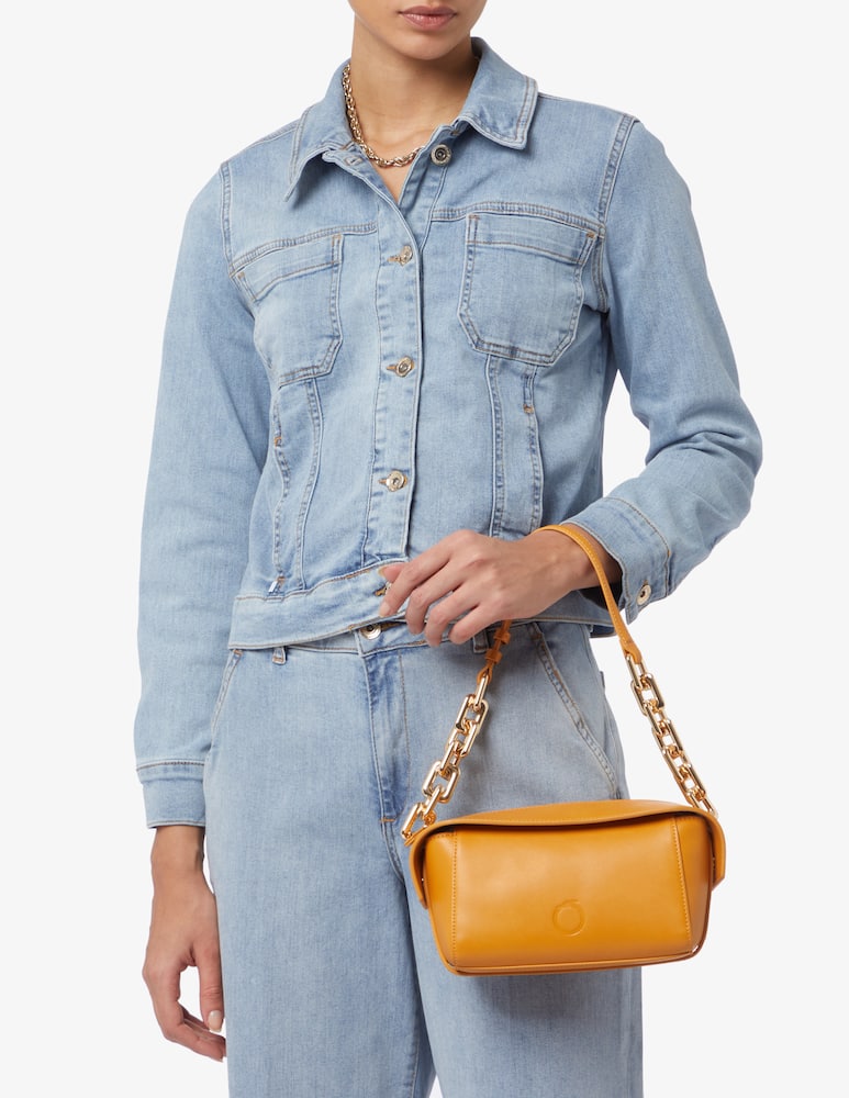 rinascente Trussardi Borsa camera con catena Aster