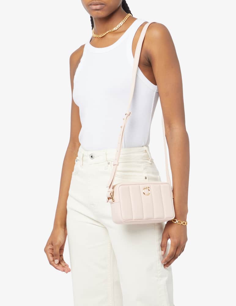 rinascente Trussardi Dune S quilted camera bag