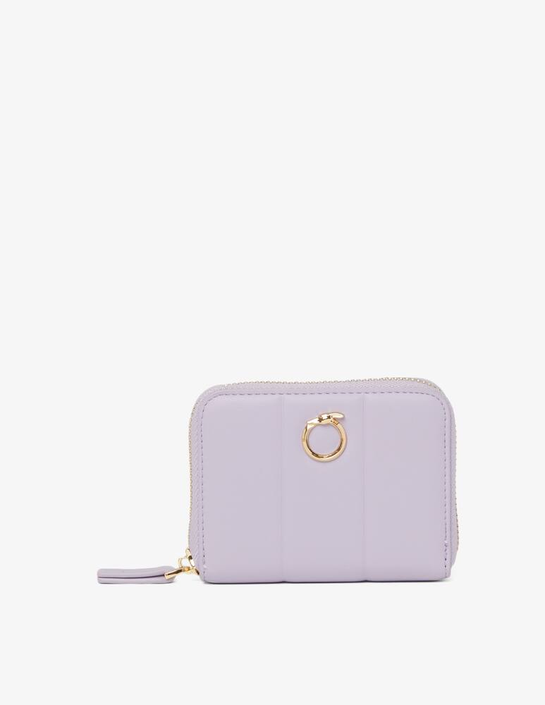 rinascente Trussardi Dune quilted wallet ziparound S