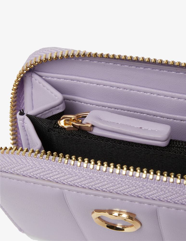 rinascente Trussardi Dune quilted wallet ziparound S