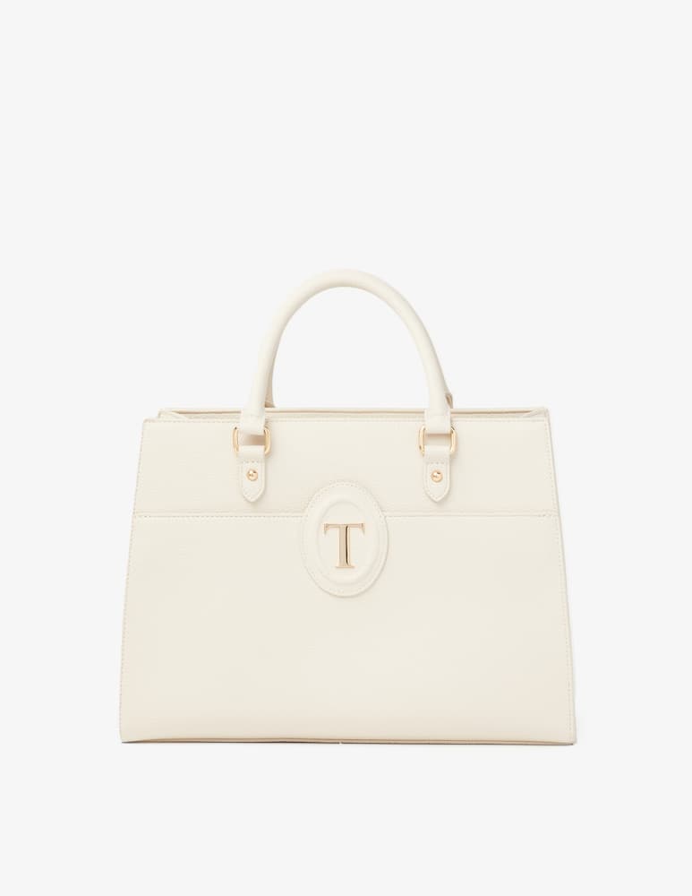rinascente Trussardi Patch logo crossbody bag
