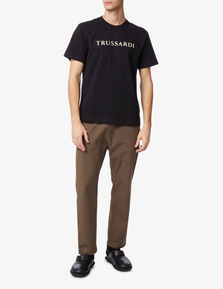 rinascente Trussardi Logo and writing t-shirt 