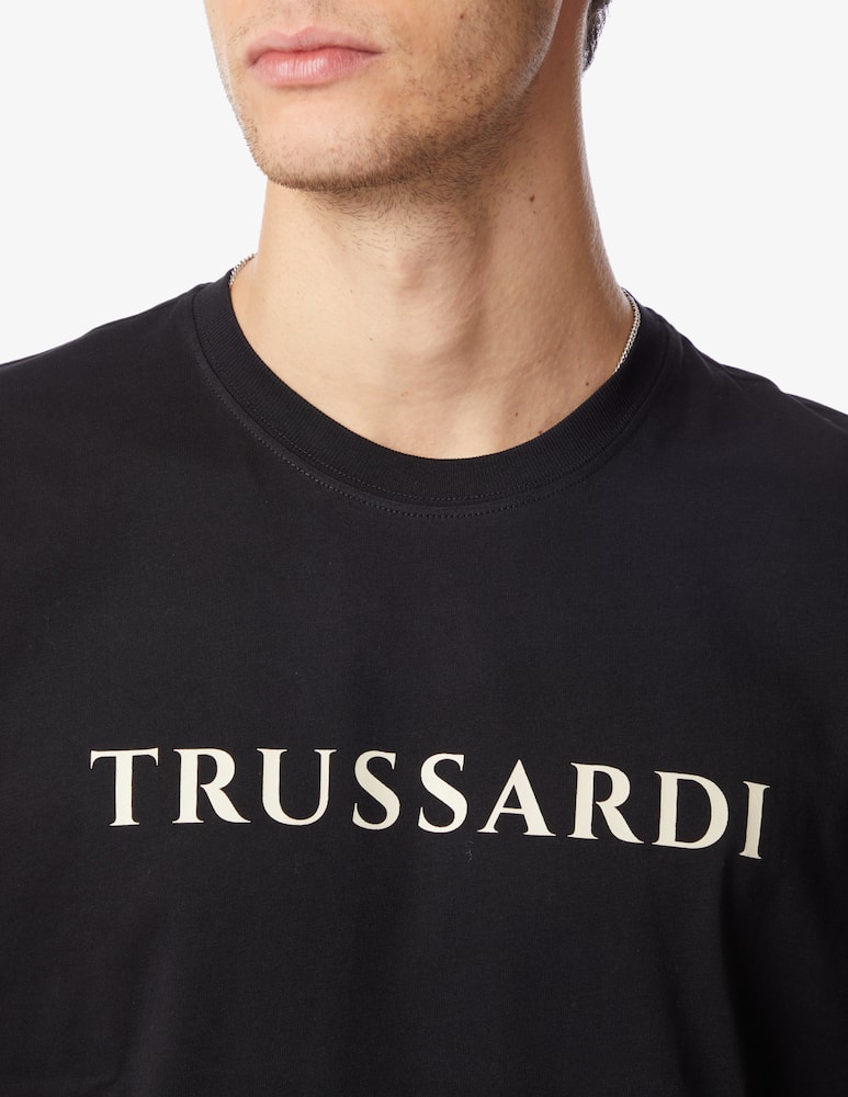 rinascente Trussardi Logo and writing t-shirt 