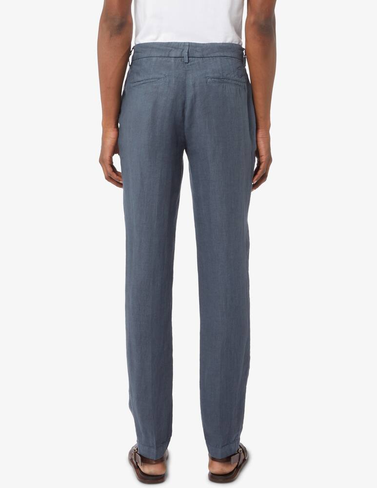 rinascente Trussardi Pantaloni chino aviator in lino