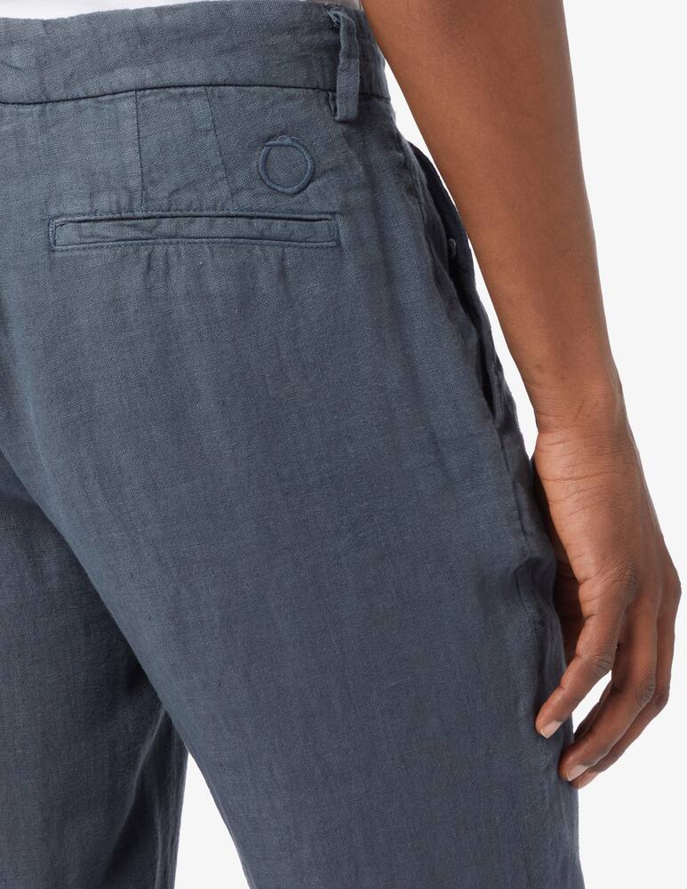 rinascente Trussardi Pantaloni chino aviator in lino