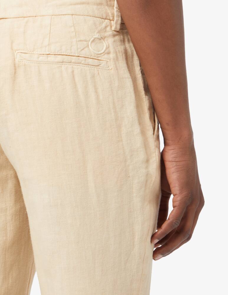 rinascente Trussardi Pantaloni chino aviator in lino