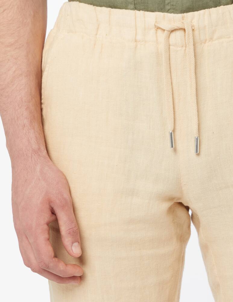 Trussardi Pantaloncini chino in lino - immagine 3 Trussardi Pantaloncini chino in lino - immagine 3