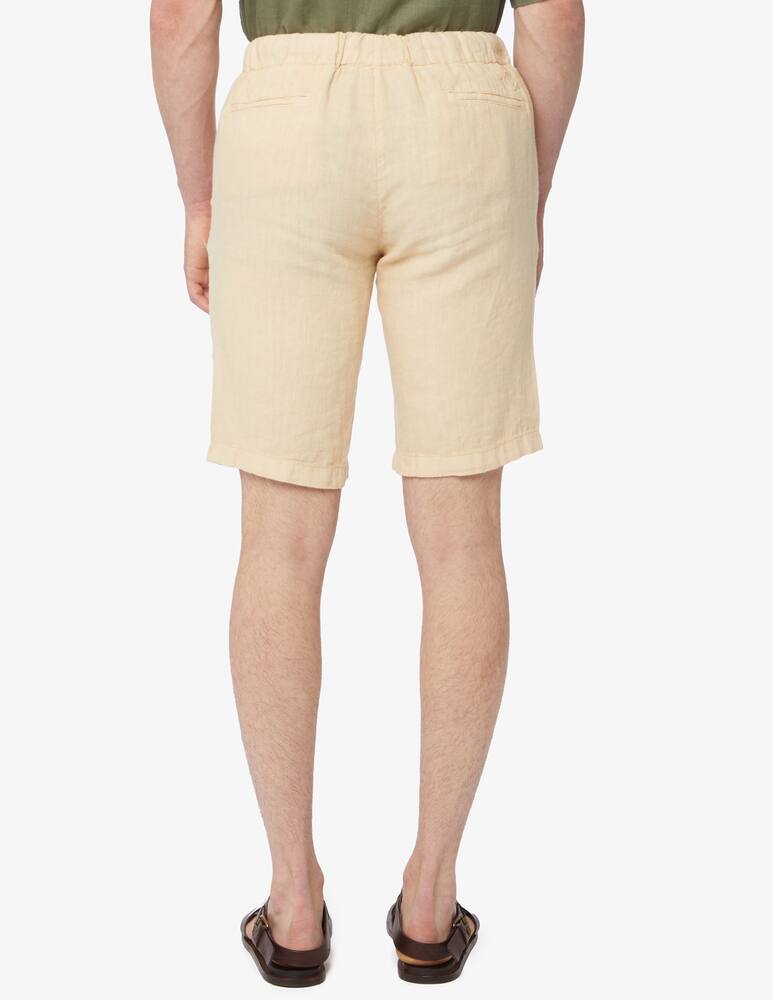 Trussardi Pantaloncini chino in lino - immagine 4 Trussardi Pantaloncini chino in lino - immagine 4
