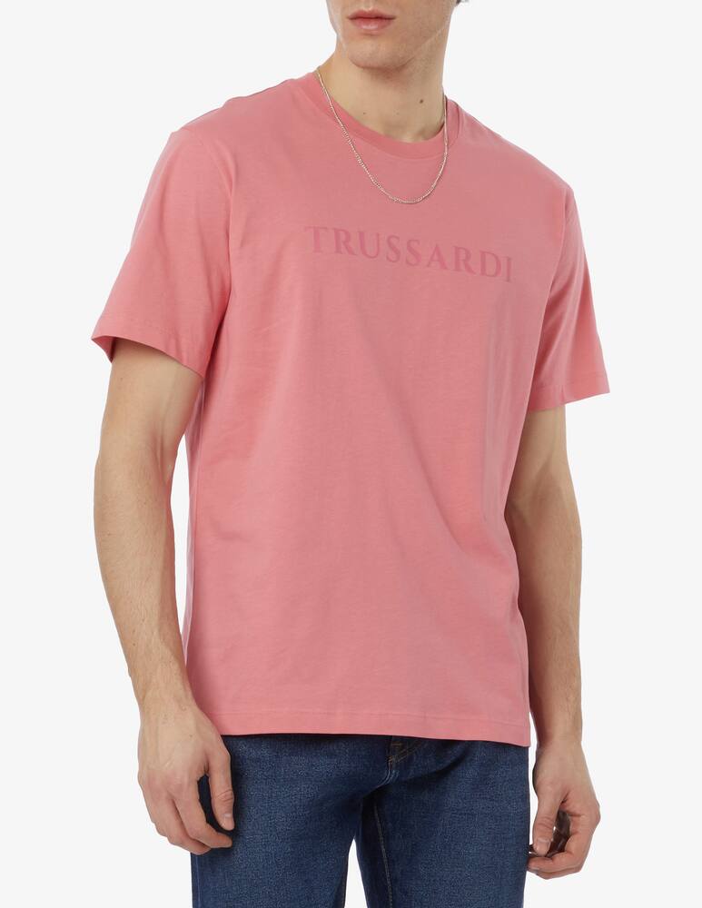 rinascente Trussardi Maglietta con logo e scritta 
