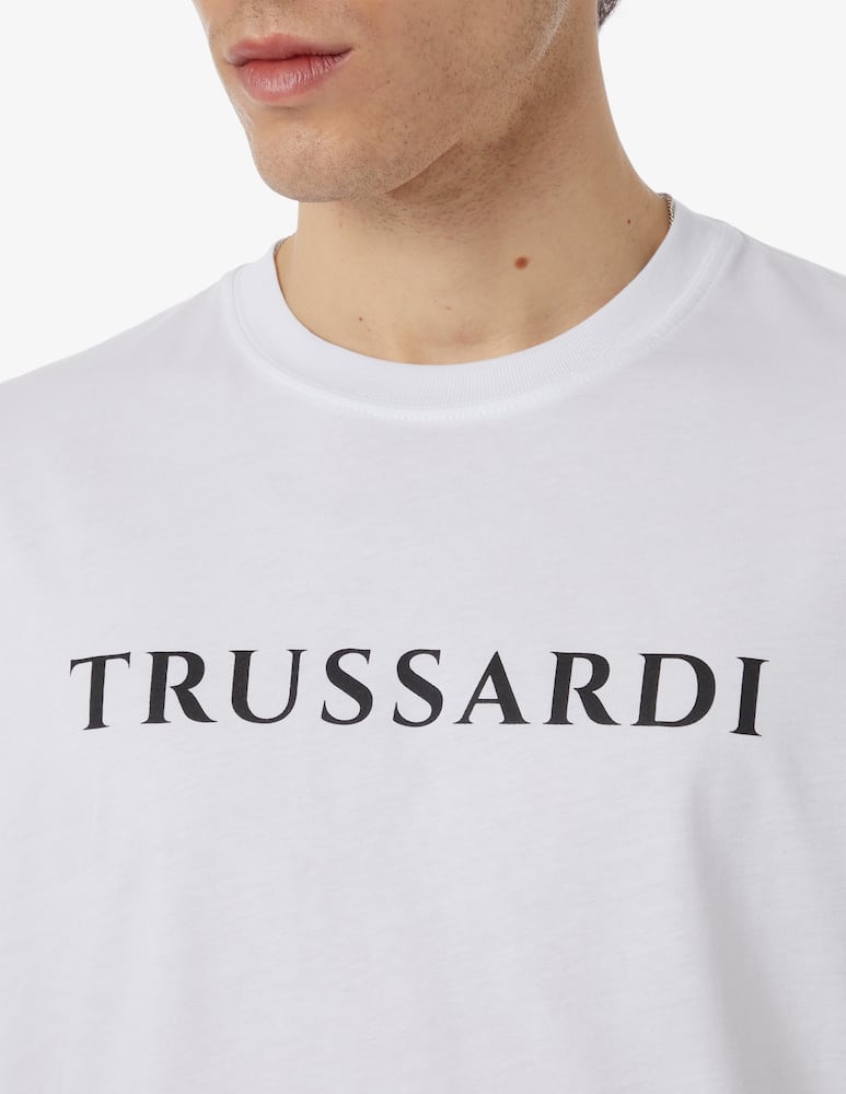 rinascente Trussardi Logo and writing t-shirt 