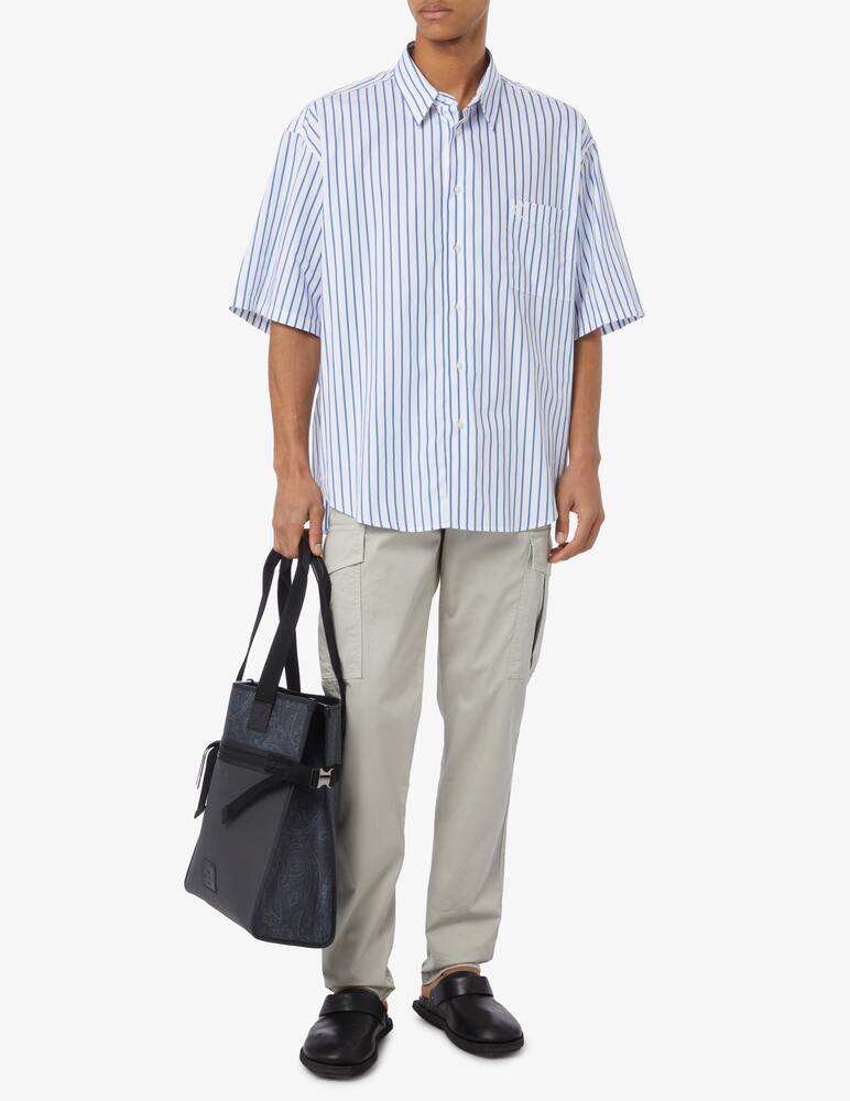 rinascente Trussardi Over fit stripes shirt 