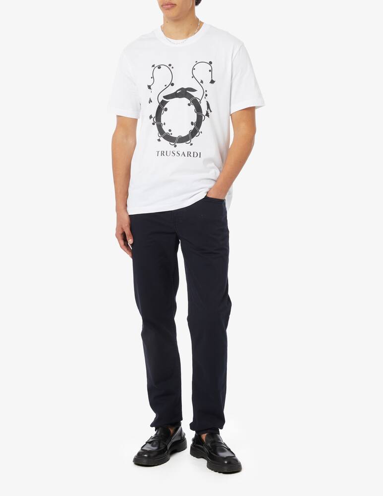 Trussardi Pantaloni 5 yasche gabardina 370 - immagine 2 Trussardi Pantaloni 5 yasche gabardina 370 - immagine 2