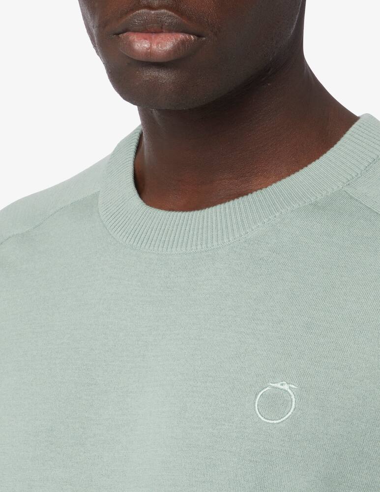 rinascente Trussardi Silk linen and cotton crewneck jumper 