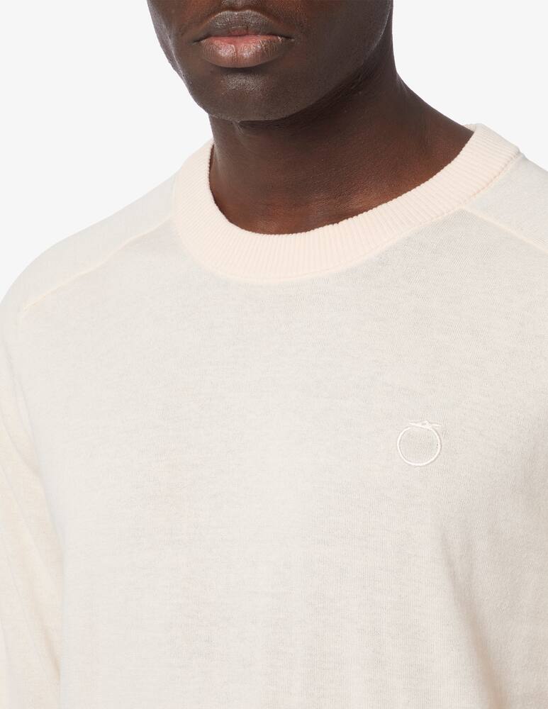 rinascente Trussardi Maglia girocollo in cotone seta e lino 