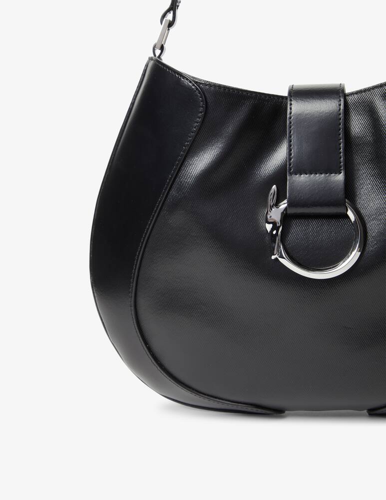 rinascente Trussardi Meroe leather hobo bag M