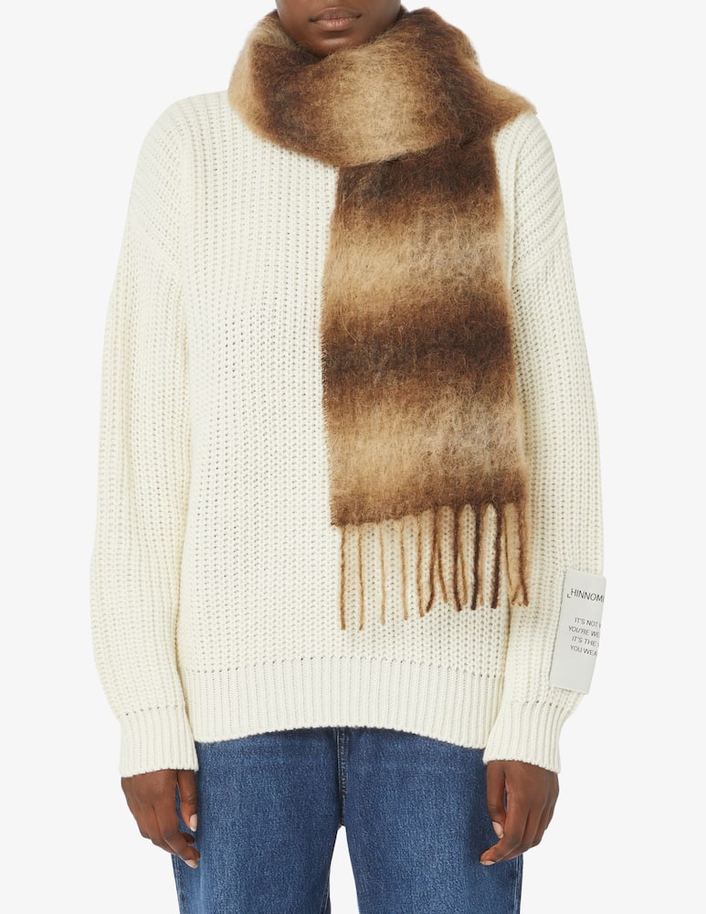 rinascente Trussardi Stola in misto mohair e lana