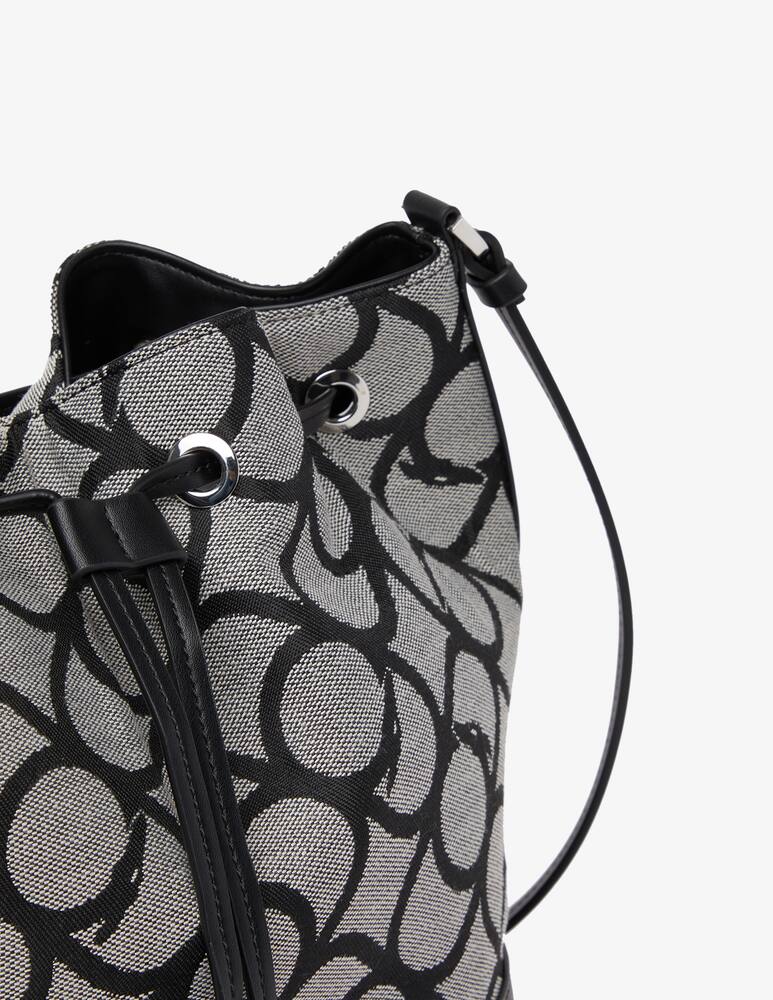 rinascente Trussardi Borsa a secchiello Clavel Monogram