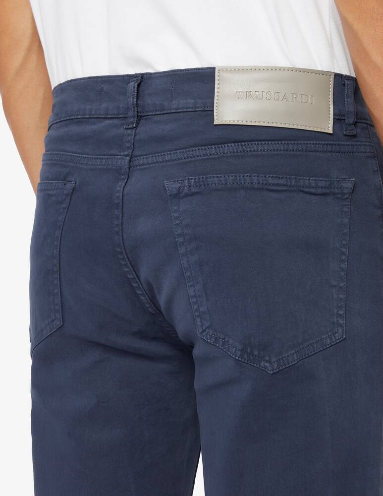 rinascente Trussardi Pantaloni 5 tasche 370 gabardina