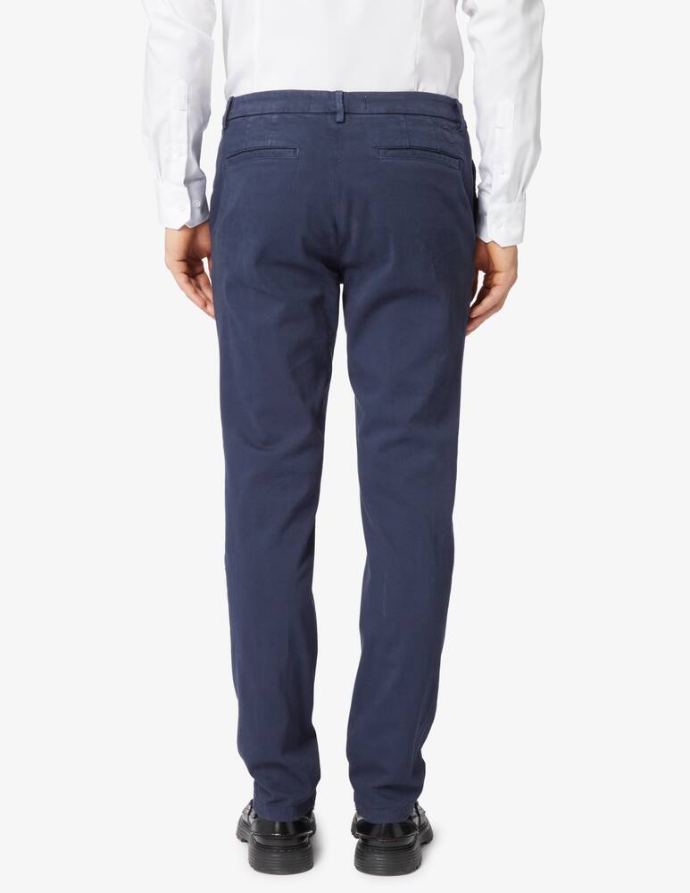 rinascente Trussardi Pantaloni chino aviator gabardina