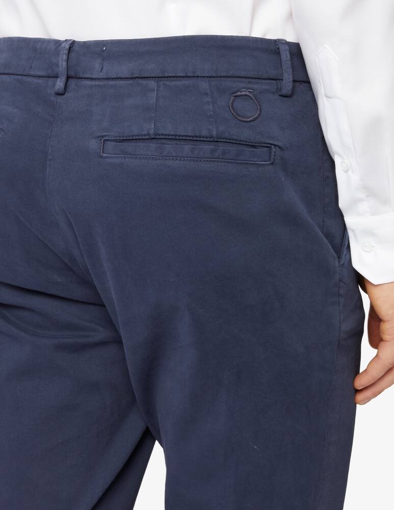 rinascente Trussardi Pantaloni chino aviator gabardina