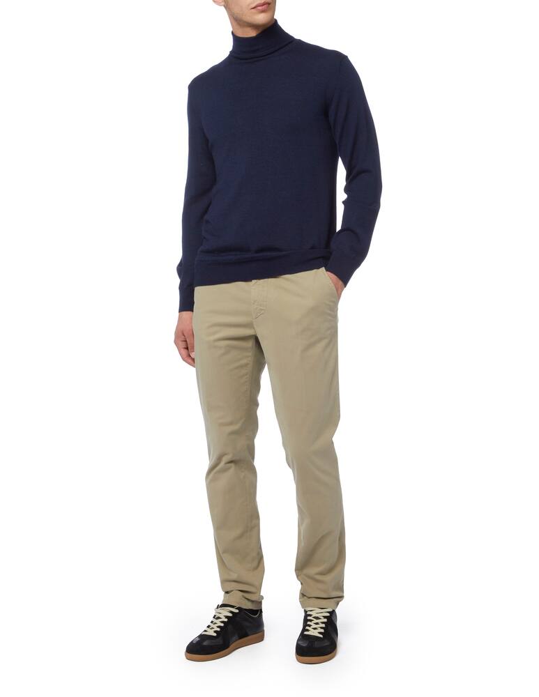 rinascente Trussardi Pantaloni chino aviator satin