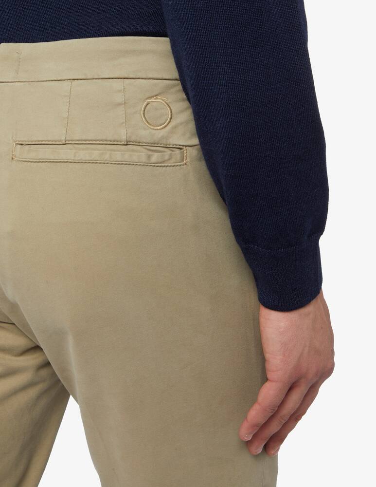 rinascente Trussardi Pantaloni chino aviator satin