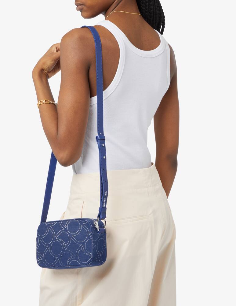 rinascente Trussardi Borsa a tracolla camera bag monogram Gimmel