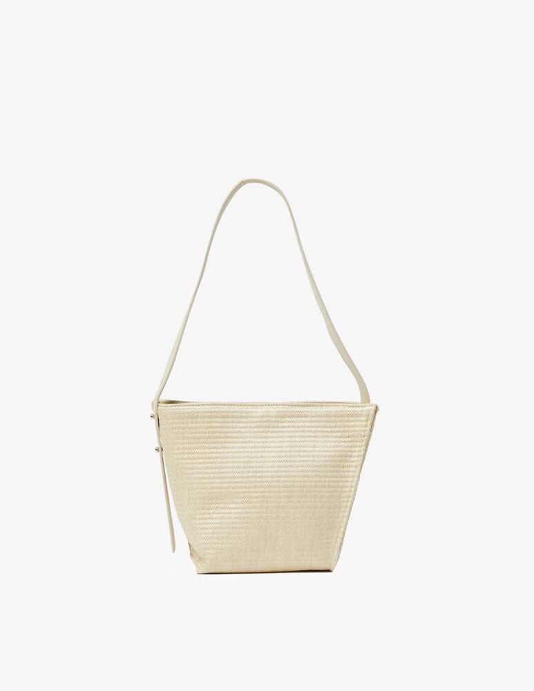 rinascente Trussardi Borsa a secchiello in rafia Organic