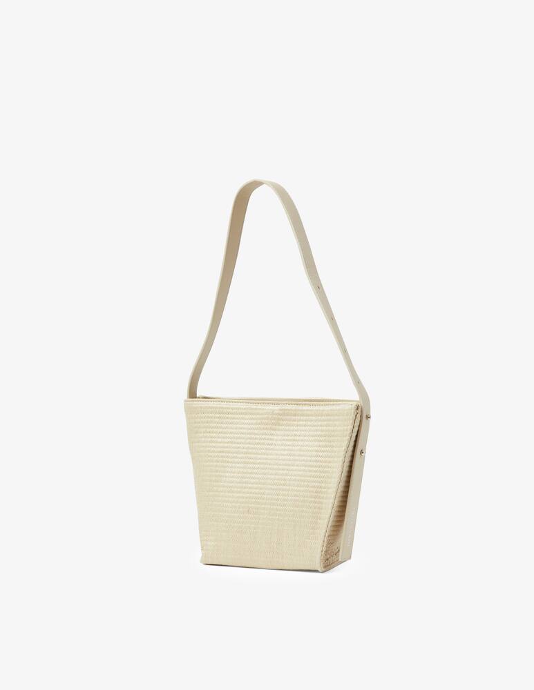 rinascente Trussardi Borsa a secchiello in rafia Organic