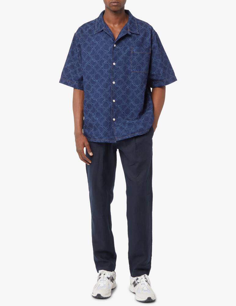 rinascente Trussardi Denim logo shirt