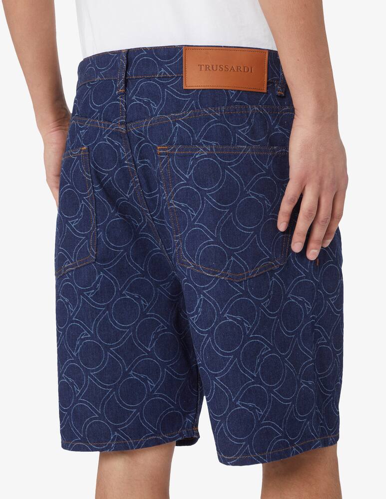 rinascente Trussardi Pantaloni jeans logo