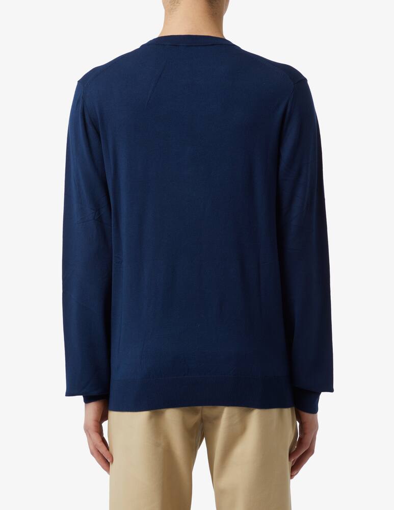 Trussardi Maglia girocollo in viscosa - immagine 3 Trussardi Maglia girocollo in viscosa - immagine 3