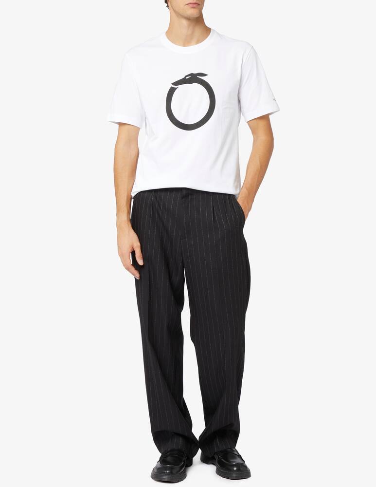 rinascente Trussardi Maglietta logo oroboro