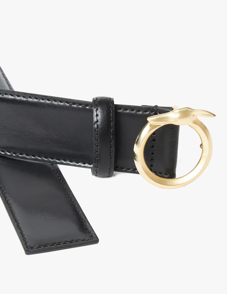 rinascente Trussardi Cintura in pelle 3,5 cm