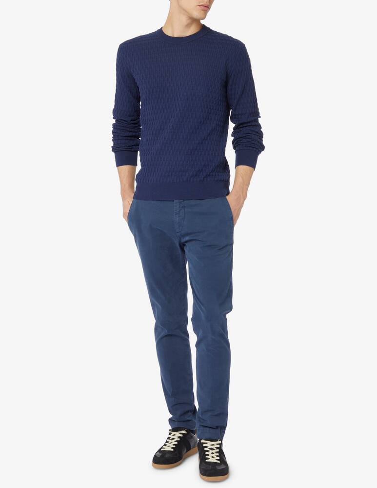 Trussardi Wool blend crewneck jumper - picture 2 Trussardi Wool blend crewneck jumper - picture 2