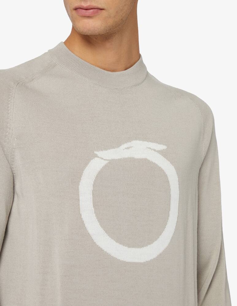Trussardi Maglia girocollo misto lana - immagine 4 Trussardi Maglia girocollo misto lana - immagine 4