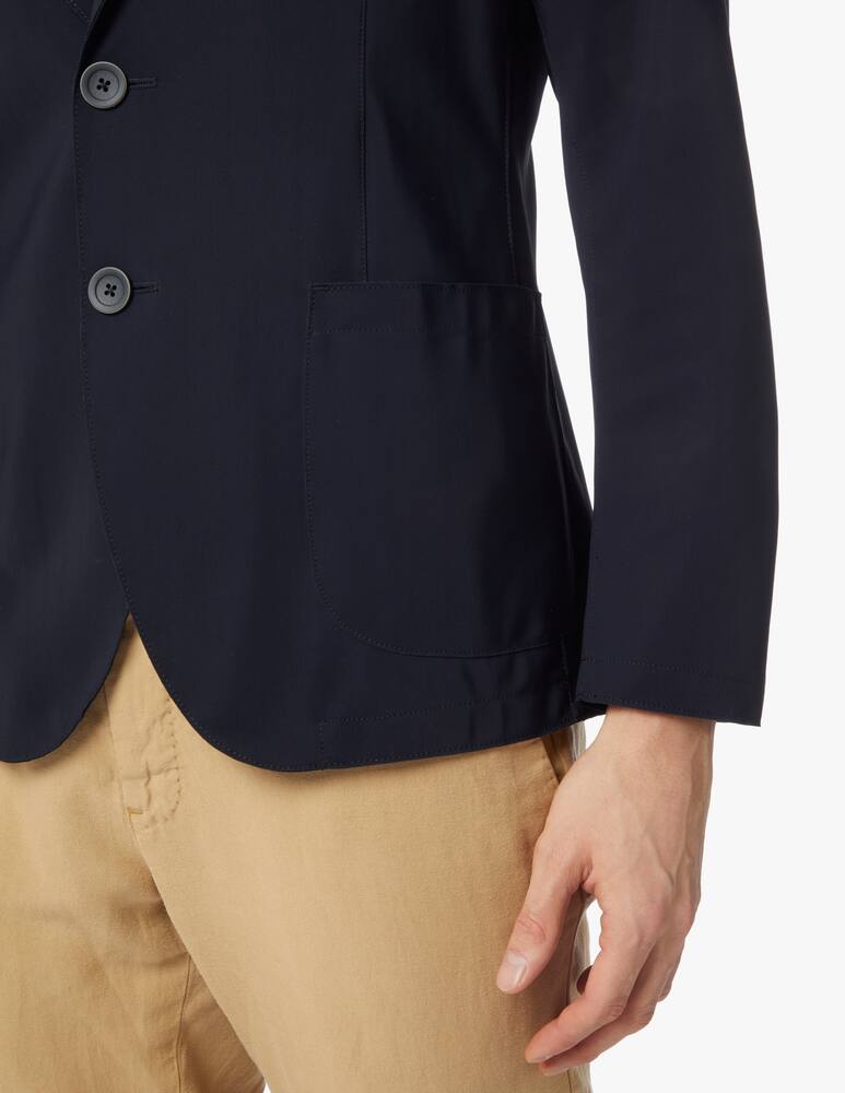 Herno Neoprene jacket - blue - picture 4 Herno Neoprene jacket - blue - picture 4