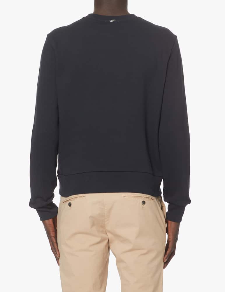 rinascente Herno Logo roundneck sweatshirt - blue