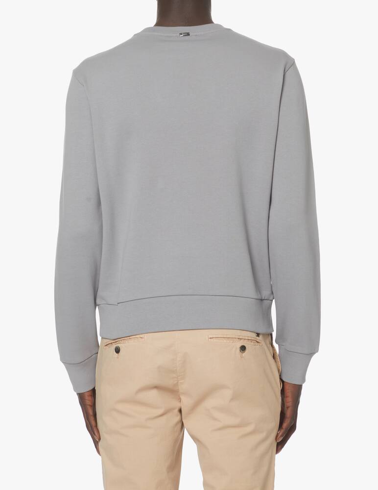 rinascente Herno Logo roundneck sweatshirt - grey