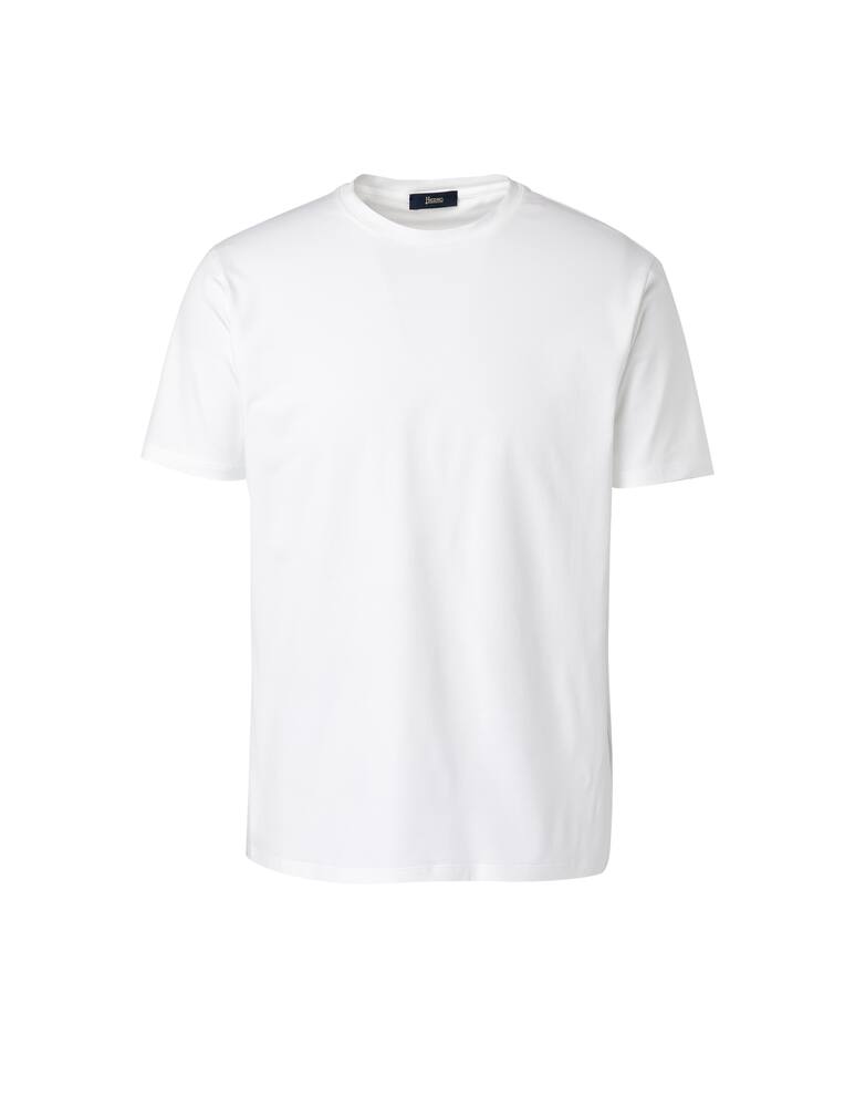 Herno Maglietta girocollo in cotone - bianco - immagine 5 Herno Maglietta girocollo in cotone - bianco - immagine 5