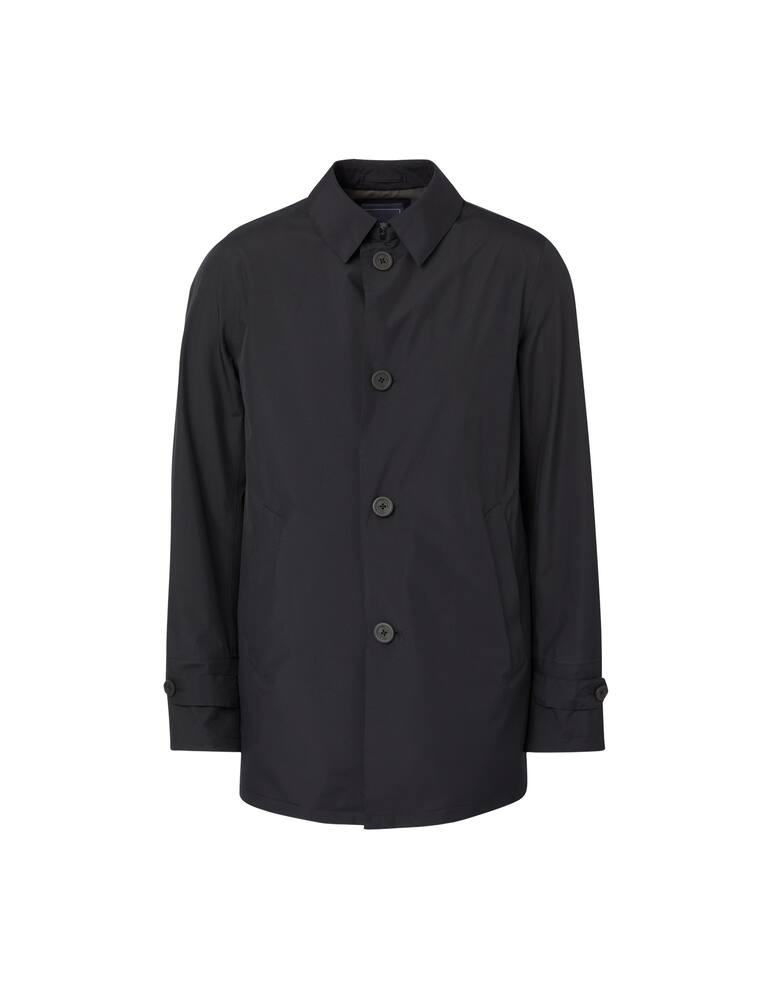 rinascente Herno Impermeabile con cappuccio laminer - nero