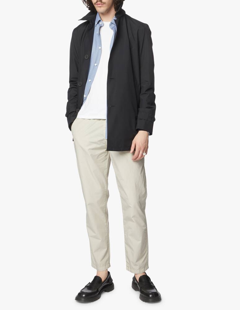 rinascente Herno Impermeabile con cappuccio laminer - nero