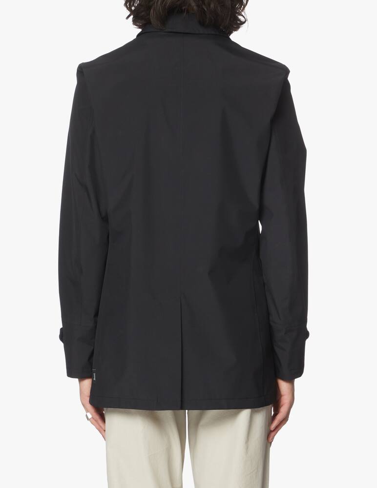 rinascente Herno Impermeabile con cappuccio laminer - nero