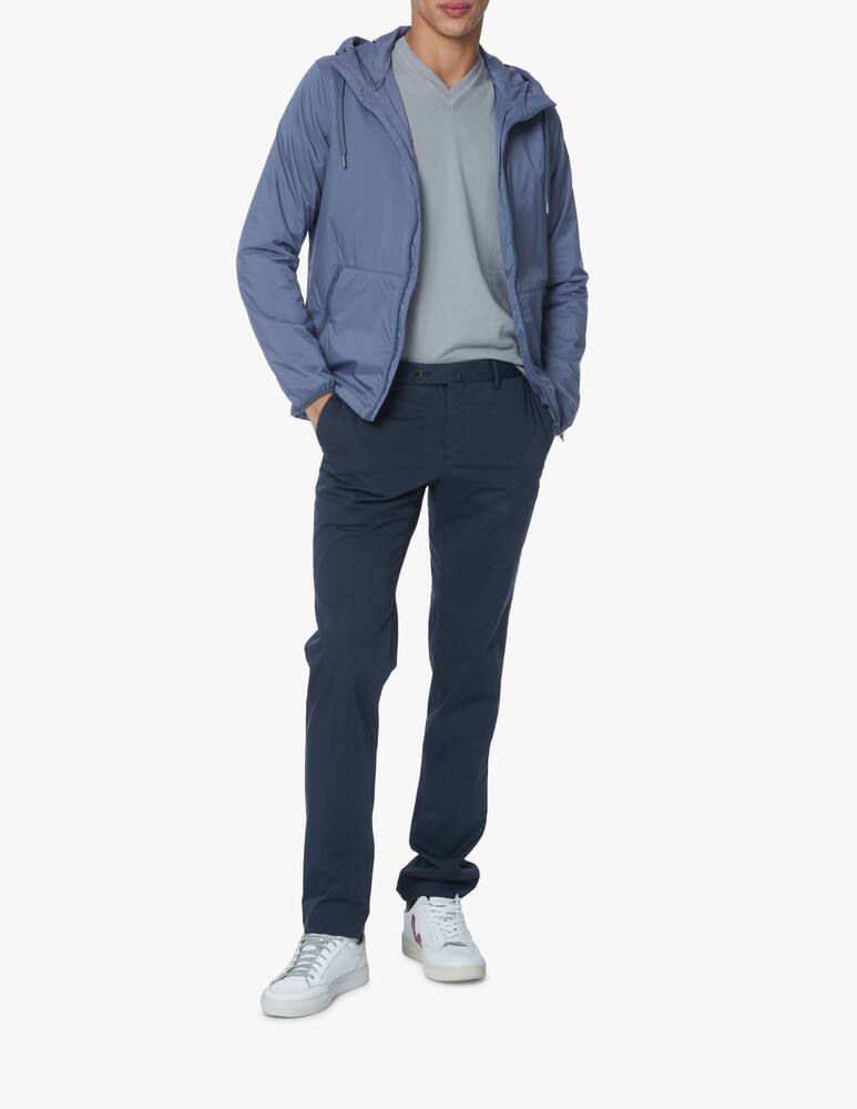 rinascente Herno Hooded nylon short jacket - grey