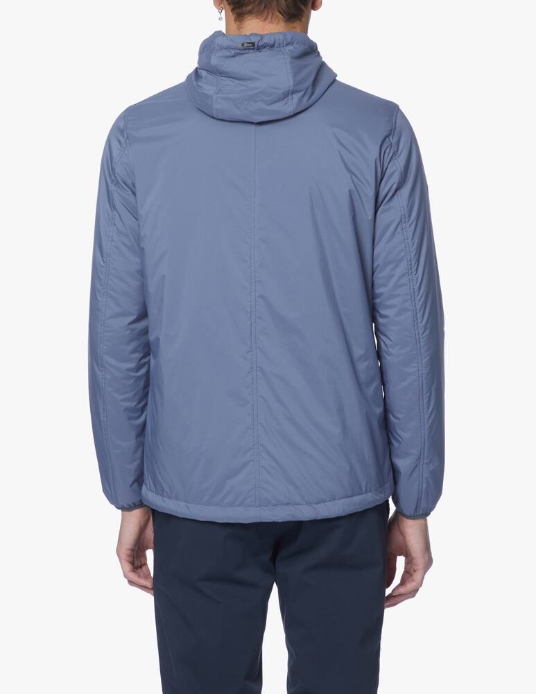 rinascente Herno Hooded nylon short jacket - grey