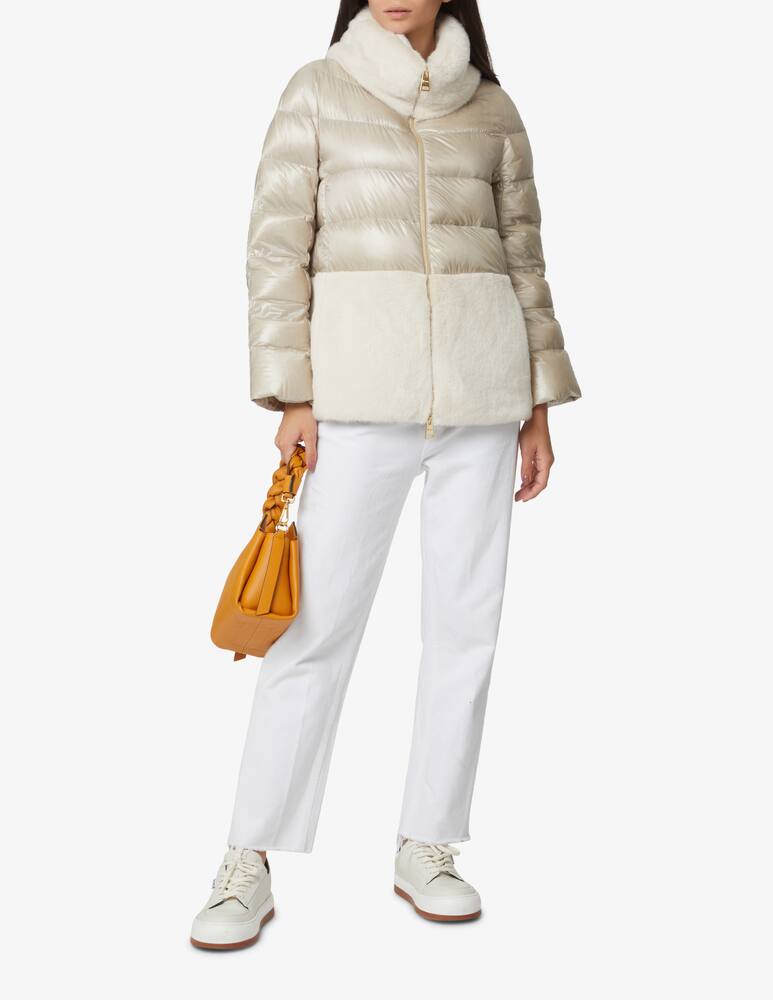 Herno Faux rabbit hood - White - picture 2 Herno Faux rabbit hood - White - picture 2