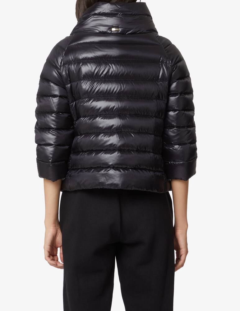 rinascente Herno Cappa  piumino imbottita in nylon leggero Sofia - Nero
