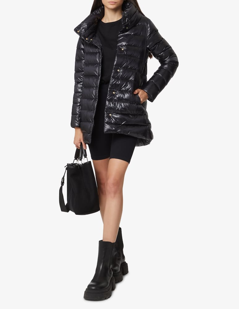 rinascente Herno Amelia Ashape ultralight padded down jacket - Black