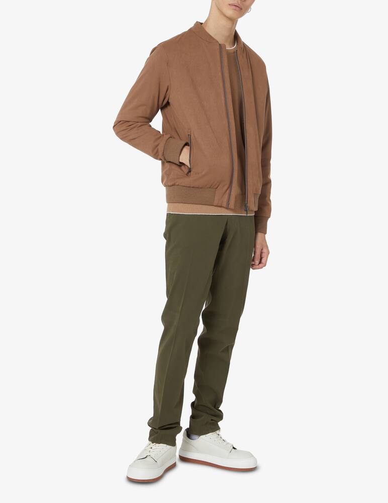 rinascente Herno Giacca bomber scamosciata - Marrone